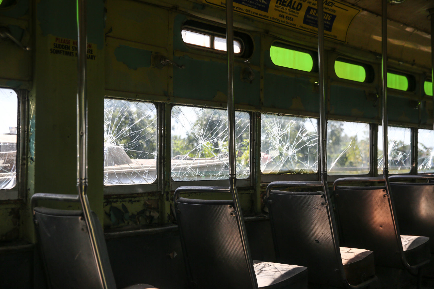 Iowa Trolley Park damage 9